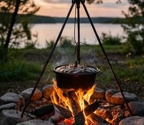 Campfire cooking