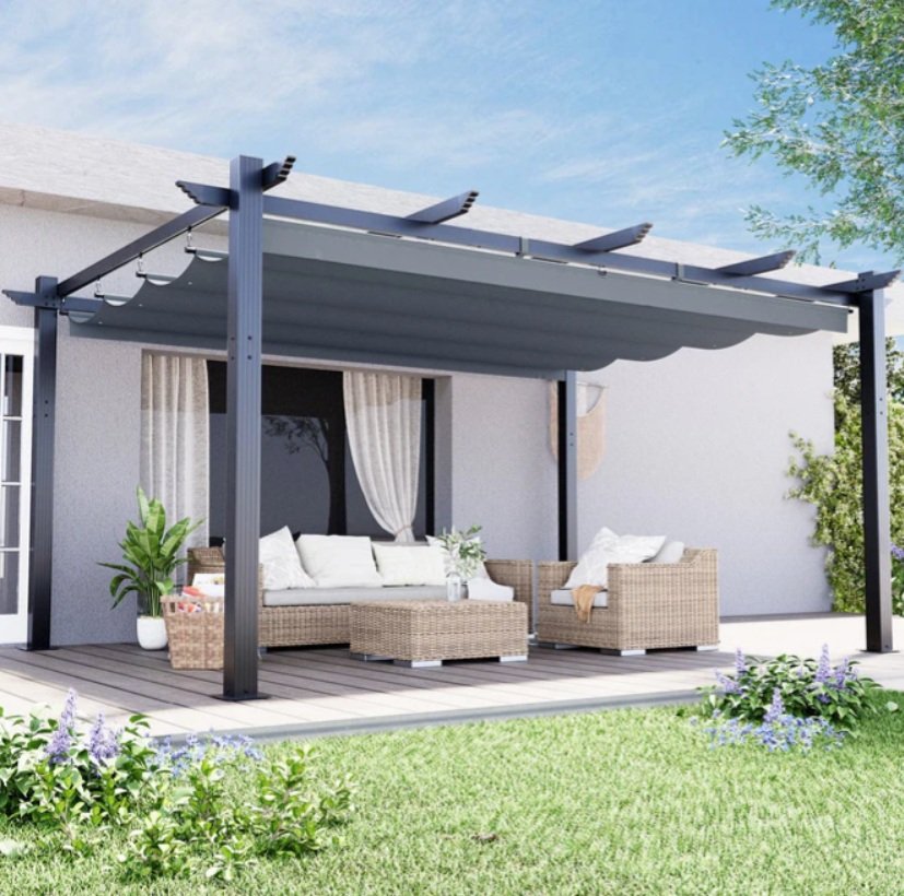EROMMY Hardtop Pergola