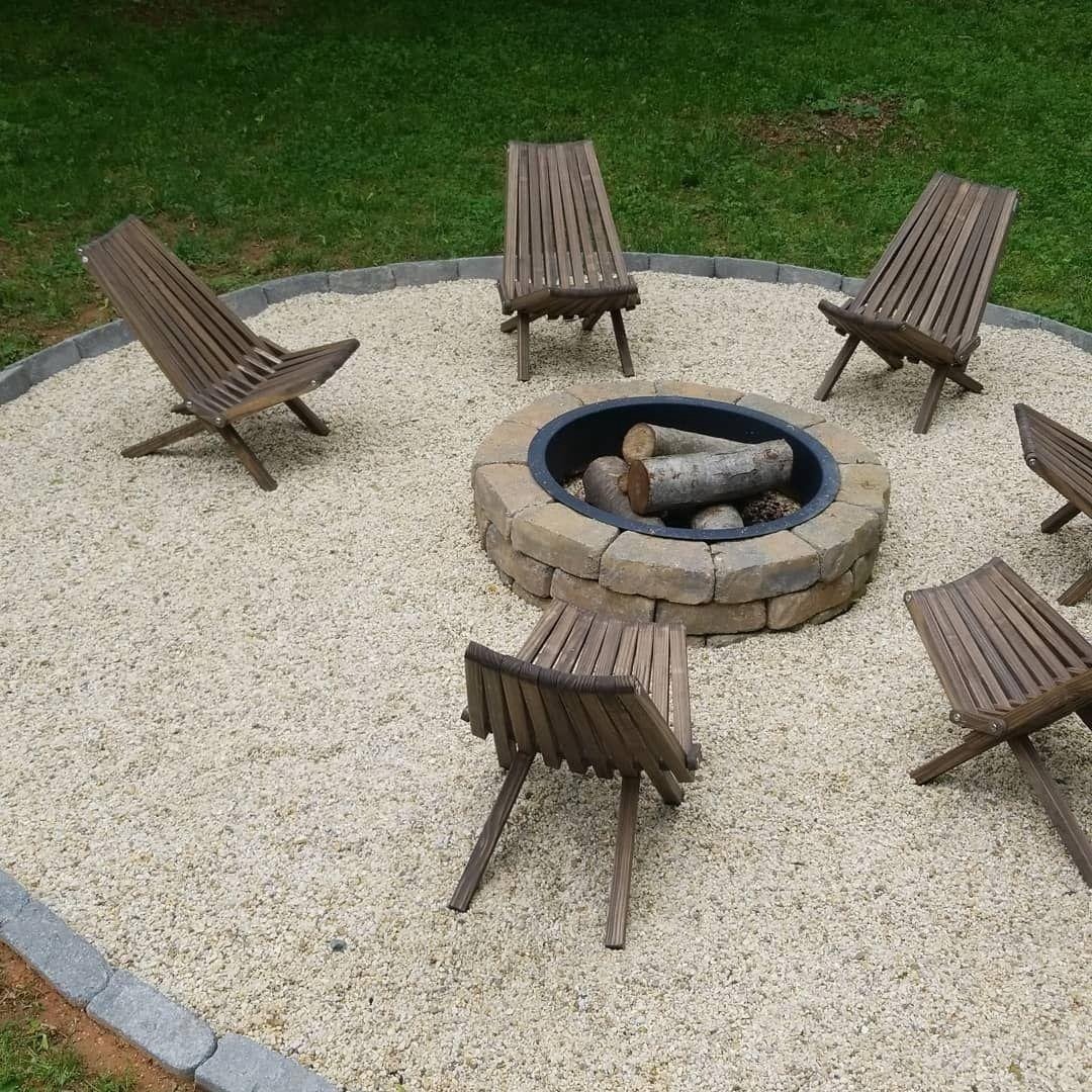 Bonfire surrounded by glowing embers