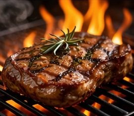 Garlic Herb Grilled Steak