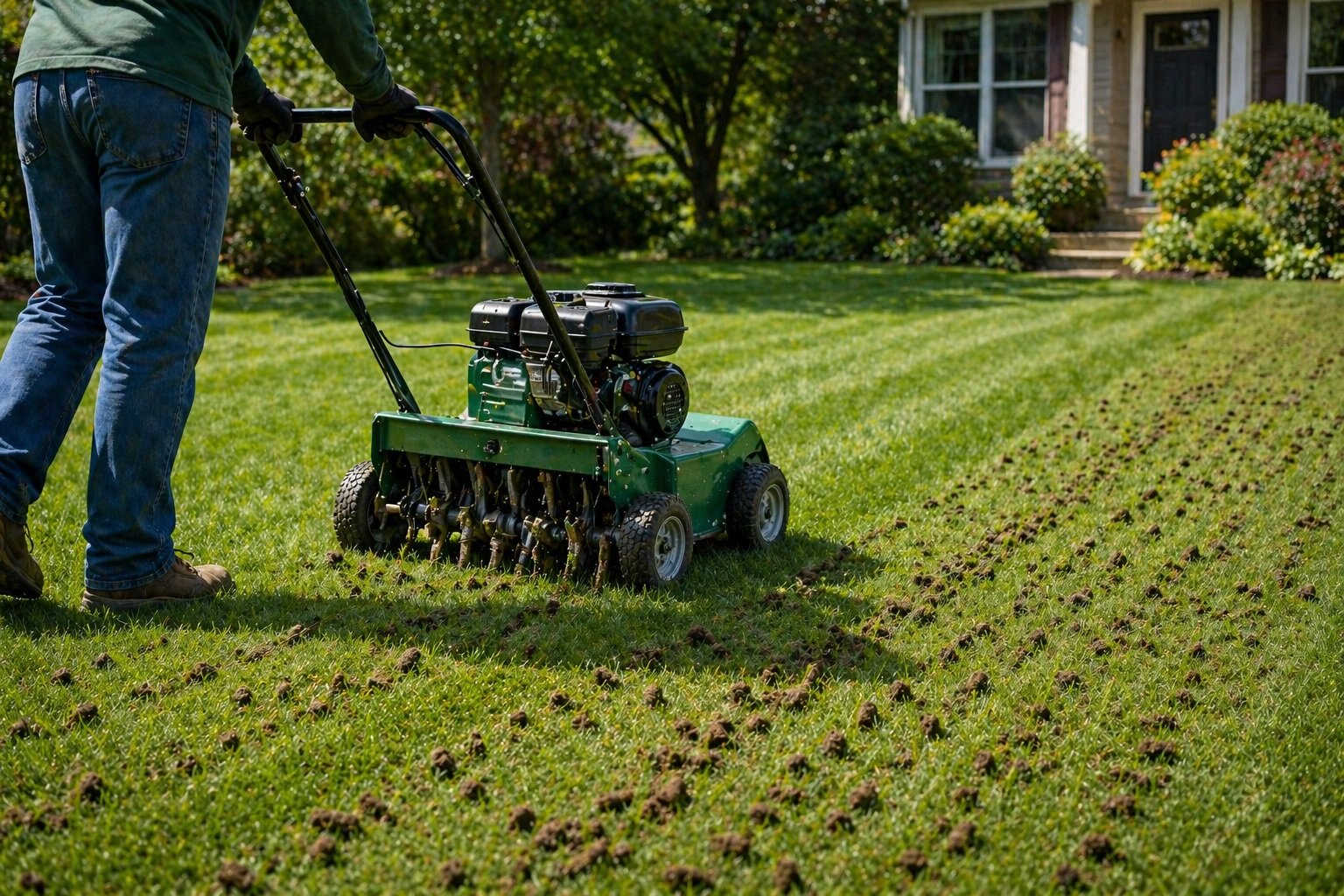How to Aerate Your Lawn