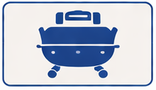 Portable cooking icon
