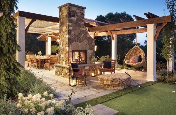 Gather and dine outdoors